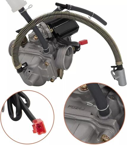 150cc مكربن للمحركات GY6 4 -Stroke - متوافقة مع 125cc ، 150cc ، 152QMJ ، 157QMI ، PD24J دراجة نارية ، سكوتر ، ATV ، GO KART ، GY6 150CC الأداء in Kuwait