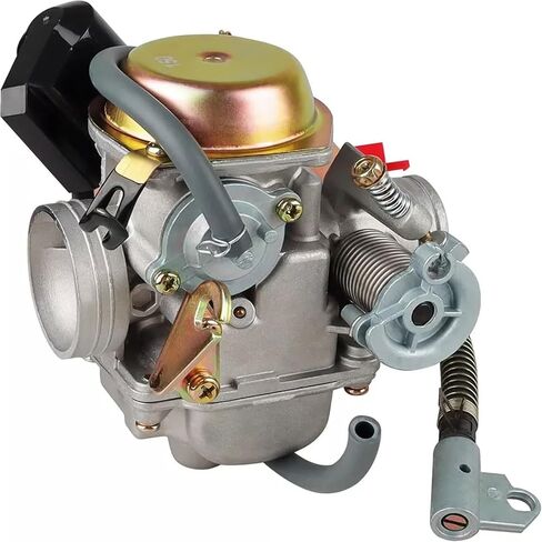 150cc مكربن للمحركات GY6 4 -Stroke - متوافقة مع 125cc ، 150cc ، 152QMJ ، 157QMI ، PD24J دراجة نارية ، سكوتر ، ATV ، GO KART ، GY6 150CC الأداء in Kuwait