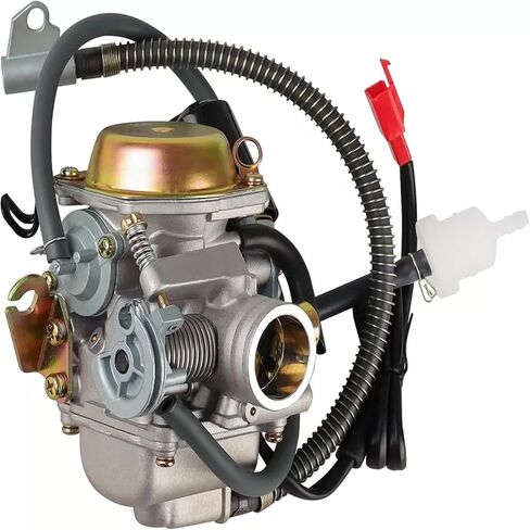 150cc مكربن للمحركات GY6 4 -Stroke - متوافقة مع 125cc ، 150cc ، 152QMJ ، 157QMI ، PD24J دراجة نارية ، سكوتر ، ATV ، GO KART ، GY6 150CC الأداء in Kuwait