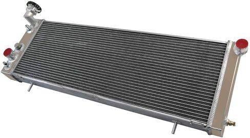 Alloyworks Full Aluminium Chaiator لعام 1991 1992 1993 1994 1995 1996 1997 1998 1999 1999 2000 2001 Jeep Cherokee XJ / 1991 1992 Jeep Comanche 2.5L 4.0L L4 L6 Engine Pro in Saudi Arabia