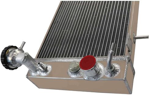 Alloyworks Full Aluminium Chaiator لعام 1991 1992 1993 1994 1995 1996 1997 1998 1999 1999 2000 2001 Jeep Cherokee XJ / 1991 1992 Jeep Comanche 2.5L 4.0L L4 L6 Engine Pro in Saudi Arabia