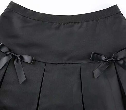 تنانير نسائية مثيرة مُزينة بالدانتيل تنانير صغيرة ذات ثنيات عالية الخصر تنورة قوطية Y2k ملابس فاسق داكنة أكاديميا جمالية E Girl in Kuwait