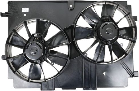مجموعة مروحة التبريد المزدوجة المبرد متوافقة مع 1999-2002 شيفروليه كامارو 1998-2004 Corvette Pontiac Firebird GM3115141 in Saudi Arabia