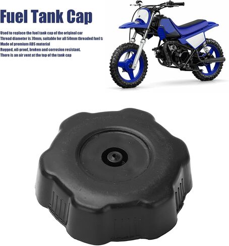 Fuel Fuel Black Abs 50Mm Universal Gas Fuel Cover Replacement For Atv in Saudi Arabia