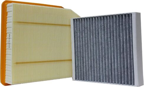 Cabin and Engine Air Filter Kit Set Fit for Chevy Silverado 1500 2500 HD (2019-2025), for Cadillac Escalade (2021-2025), for Gmc Sierra Canyon (2021-2025), Replaces Part 84121219 13508023 in Saudi Arabia