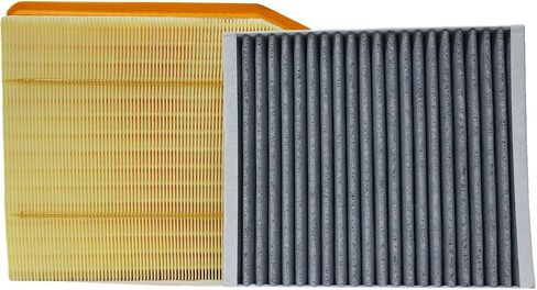 Cabin and Engine Air Filter Kit Set Fit for Chevy Silverado 1500 2500 HD (2019-2025), for Cadillac Escalade (2021-2025), for Gmc Sierra Canyon (2021-2025), Replaces Part 84121219 13508023 in Saudi Arabia