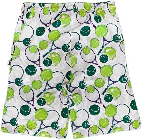Flow Society Mens White Tennis Flow Short - 7" in Kuwait