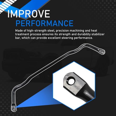 4WD Front Suspension Stabilizer Bar Compatible with 2009-2010 Dodge Ram 1500 2011-2018 Ram 1500 2019-2022 Ram 1500 Classic Replaces# 55398938AC in Saudi Arabia