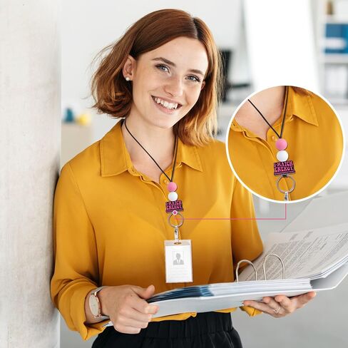 Zeyune 40 Pcs Silicone Focal Beads for Pens, Colorful Silicone Beads for Keychain Making DIY Gift Necklace Bracelet Jewelry(Inspirational Style) in Kuwait