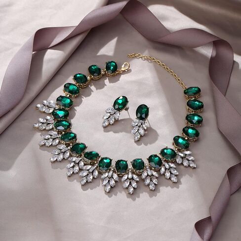أزياء الإيمان من أي وقت مضى كريستال marquise بيان المجوهرات مجموعة مجوهر in Kuwait