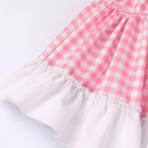 Women Men Sissy Ruffle Mini Skirt Pleated Lace Plaid A Line Short Skirt Halloween Costume Gingham Cosplay Lingerie in Kuwait