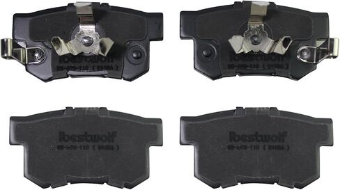 Front and Rear Brake Ceramic Pads for 2010-2012 Acura RDX for 2007-2011 Honda CR-V, Disc Brake Pad Replacement P-1089 P-1086 in Saudi Arabia