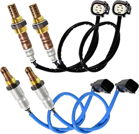 4pcs مستشعر Oxygen O2 234-5038 234-4490 ، مستشعرات استبدال السيارات 02 متوافقة مع Ford/Explorer F150/Mustang/Edge/Escap in Saudi Arabia
