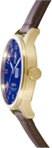 INVICTA MEN I-FORCE 44 مم من الفولاذ المقاوم للصدأ و 15 كيلو متر مربأ بالذهب والبني/الأسود ساعة (الطراز: 12823 ، 15255 ، 21393) in Kuwait