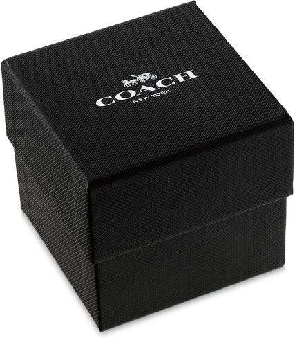 COACH Charter Men's Chronograph Quartz Watch – 39 mm Stainless Steel Case – Link Bracelet – Essential Accessory, Gift for Him in Saudi Arabia