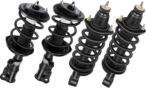 4PCS Front Rear Complete Struts Coil Spring Assembly Shock Absorber Fit for 2002 2003 2004 2005 2006 for Honda CR-V Replace OE 172144 172143 171380L 171380R in Saudi Arabia