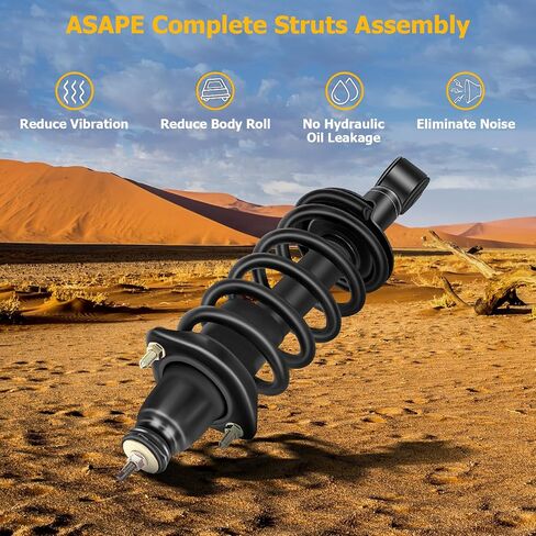 4PCS Front Rear Complete Struts Coil Spring Assembly Shock Absorber Fit for 2002 2003 2004 2005 2006 for Honda CR-V Replace OE 172144 172143 171380L 171380R in Saudi Arabia
