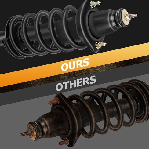 4PCS Front Rear Complete Struts Coil Spring Assembly Shock Absorber Fit for 2002 2003 2004 2005 2006 for Honda CR-V Replace OE 172144 172143 171380L 171380R in Saudi Arabia