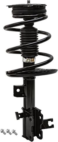 Detroit Axle - Front Right Strut w/Coil Spring for 2013-2018 Nissan Altima, Passenger Side 2014 2015 2016 2017 Replacement Suspension Quick Install Ready Strut Shock Assembly in Saudi Arabia