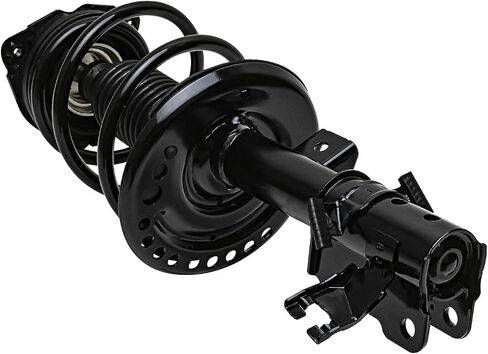 Detroit Axle - Front Right Strut w/Coil Spring for 2013-2018 Nissan Altima, Passenger Side 2014 2015 2016 2017 Replacement Suspension Quick Install Ready Strut Shock Assembly in Saudi Arabia