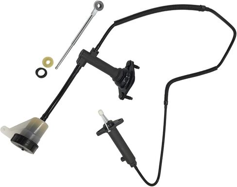 Clutch Master and Slave Cylinder Assembly compatible with Dodge Ram 2500 3500 Pickup 1998-1999 CC649027 52107620AB in Saudi Arabia