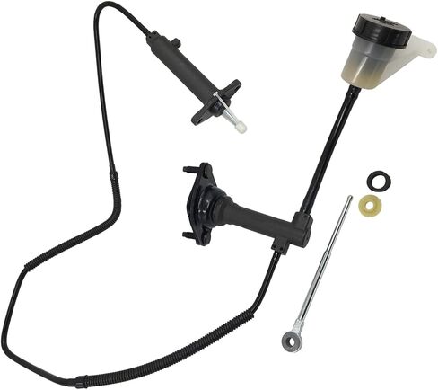 Clutch Master and Slave Cylinder Assembly compatible with Dodge Ram 2500 3500 Pickup 1998-1999 CC649027 52107620AB in Saudi Arabia