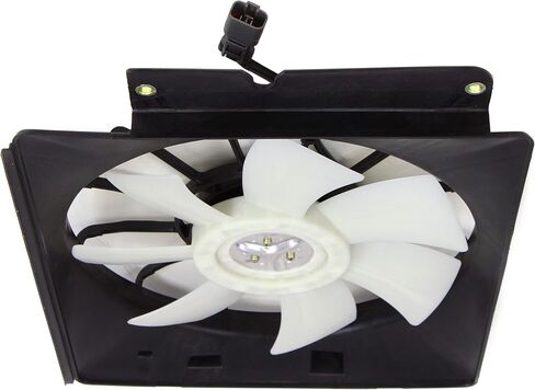 Garage-Pro A/C Condenser Cooling Fan Compatible with 2002-2006 Honda CR-V and 2003-2006 Honda Element Passenger Side in Saudi Arabia