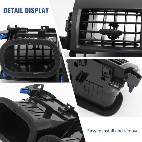 Center Dash A/C Outlet Air Vent Panel Cover, Replacement for Toyota RAV4 2006 2007 2008 2009 2010 2011 2012, Replaces 55670-0R010-B0 55670-42060-B0 in Saudi Arabia