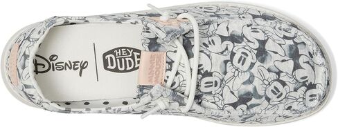 Heydude Wendy Minnie Mouse Print (Little Big Kid) Slip-On in Kuwait