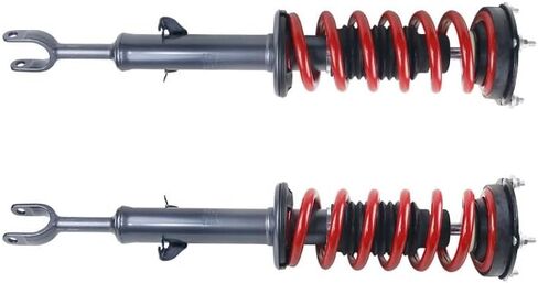 Front Rear Air Suspension to Complete Strut w/Coil Spring Shock Conversion Kit Replacement for Audi A8 D3（4E）2002 2003 2004 2005 2006 2007 2008 2009 2010 Driver and Passenger Side - Brhaspatip in Saudi Arabia