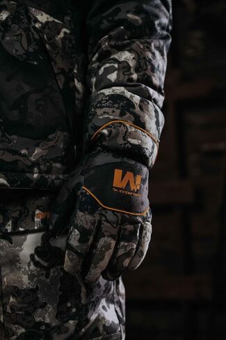 Muddy Outdoors Men's TRX Waterproof Insulated Gloves Mossy Oak Bottomland Large in Kuwait
