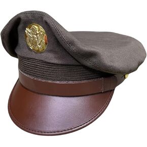 كاب خدمة ضباط الجيش الأمريكي ، AGSU Green مع شارة Gold Eagle ، أغطية رأس موحدة عسكرية in Kuwait