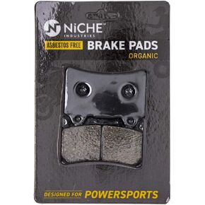 NICHE Brake Pad Set for Yamaha Royal Star Road FZR1000 FZR400S 4NK-W0046-00 Front Rear Organic 2 Pack in Kuwait