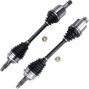 محور ديترويت-محاور CV 2PC الأمامية لـ 06-12 Ford Fusion ، 03-08 Mazda 6 ، 06-09 Mercury Milan ، 2 CV Axle Mawts Assembly Set 2006 2007 2008 2000 2010 2012 2012 Replacement in Kuwait