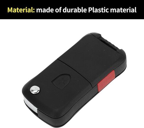 X AutoHaux Key Shell Case Entry Entry Key Remote Key FOB CASE PORSCHE CAYENNE 2005-2006 PORSCHE CAYENNE 2008-2011 4 Buttons KR55WK45022 in Kuwait
