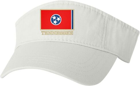 Go All Out Tennessee Flag with Classy Gold Trim Bucket Ponytail Visor Embroidered Cap Dad Hat in Saudi Arabia