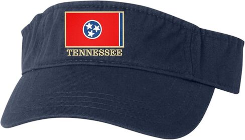 Go All Out Tennessee Flag with Classy Gold Trim Bucket Ponytail Visor Embroidered Cap Dad Hat in Saudi Arabia