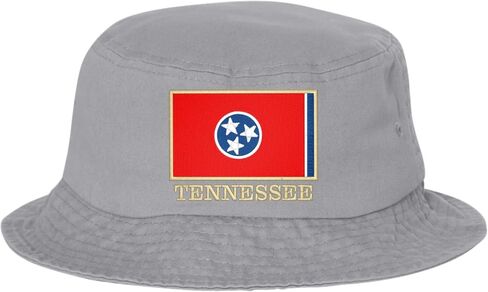 Go All Out Tennessee Flag with Classy Gold Trim Bucket Ponytail Visor Embroidered Cap Dad Hat in Saudi Arabia