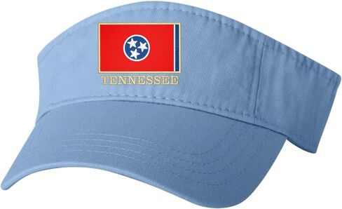 Go All Out Tennessee Flag with Classy Gold Trim Bucket Ponytail Visor Embroidered Cap Dad Hat in Saudi Arabia