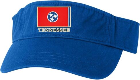 Go All Out Tennessee Flag with Classy Gold Trim Bucket Ponytail Visor Embroidered Cap Dad Hat in Saudi Arabia