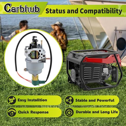 Carbhub Carburetor for Powerland PG3D10000E PD10000E PDW210E PD6500E PD3G6500E PD8500E PD3G8500E PD10000E PD3G10000E PD3G100E in Saudi Arabia