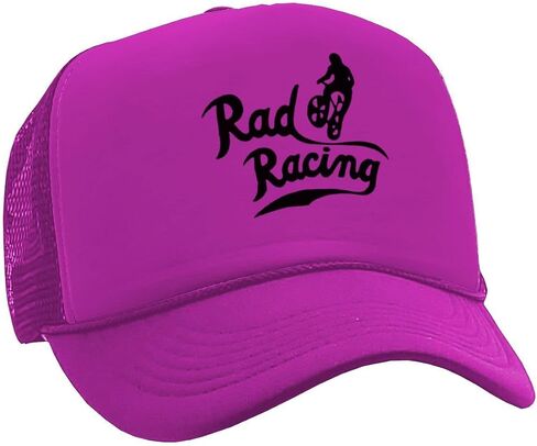 The Goozler Rad Racing Vintage Retro Classic Adjustable Unisex Trucker Hat Movie TV 80s 90s BMX Bicycle Biking Outdoors Cap in Saudi Arabia