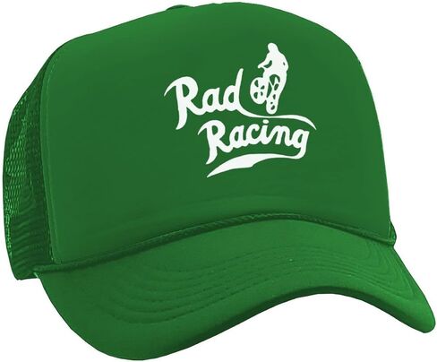 The Goozler Rad Racing Vintage Retro Classic Adjustable Unisex Trucker Hat Movie TV 80s 90s BMX Bicycle Biking Outdoors Cap in Saudi Arabia