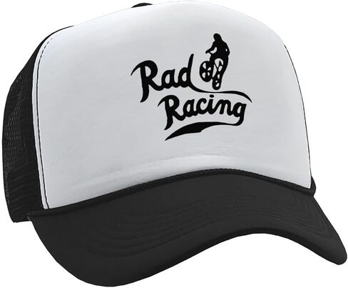 The Goozler Rad Racing Vintage Retro Classic Adjustable Unisex Trucker Hat Movie TV 80s 90s BMX Bicycle Biking Outdoors Cap in Saudi Arabia