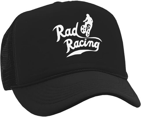 The Goozler Rad Racing Vintage Retro Classic Adjustable Unisex Trucker Hat Movie TV 80s 90s BMX Bicycle Biking Outdoors Cap in Saudi Arabia