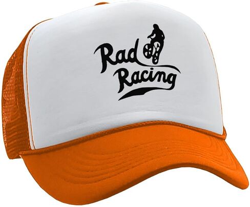 The Goozler Rad Racing Vintage Retro Classic Adjustable Unisex Trucker Hat Movie TV 80s 90s BMX Bicycle Biking Outdoors Cap in Saudi Arabia