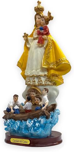 Imagen Estatua Virgen Caridad de Cobre 10 "تمثال سيدة التمثال الخيري الشكل الهدية الدينية in Saudi Arabia