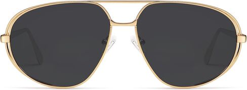 Vanlinker Retro Aviatiator Sunglasses for Women Men Classic Trendy Driving Grasses Designer Metal Frame VL9837 in Kuwait