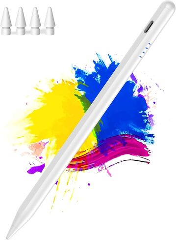 القلم القلم لـ IPAD 9 و 10th Generation 2018-2025 مع رفض النخيل ، وحساسية الميل ، وبدلة القلم الرصاص الرقمي اللوحي مع Apple iPad 6/7/8/10 ، Pro 11 "/12.9"/M4 ، AIR 3/4/5th/M2/M3 ، MINI 5/6th - Pink - Pink - in Kuwait