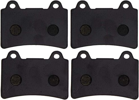 NICHE Brake Pad Set for Yamaha Royal Star Road FZR1000 FZR400S 4NK-W0046-00 Front Rear Organic 2 Pack in Saudi Arabia